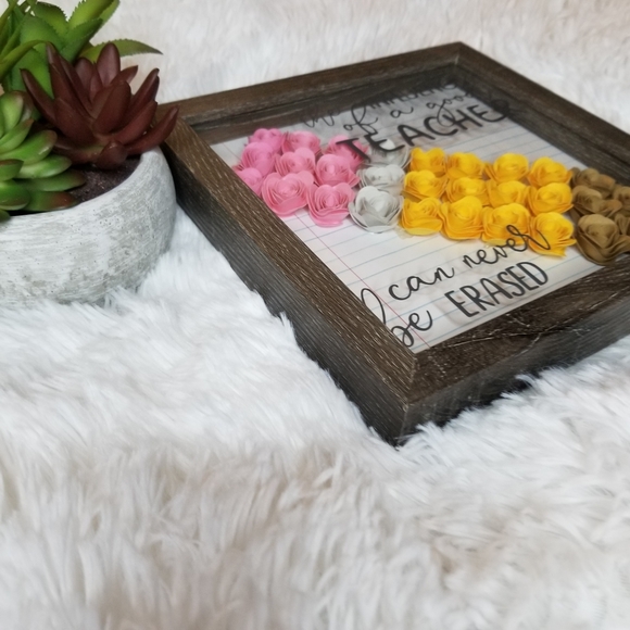 Teacher Shadow Box - Picture 2 of 5